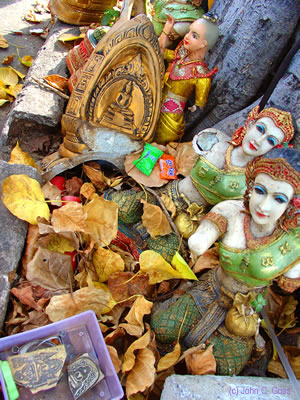 Spirit Graveyard - Bangkok, 2003 by John Goss